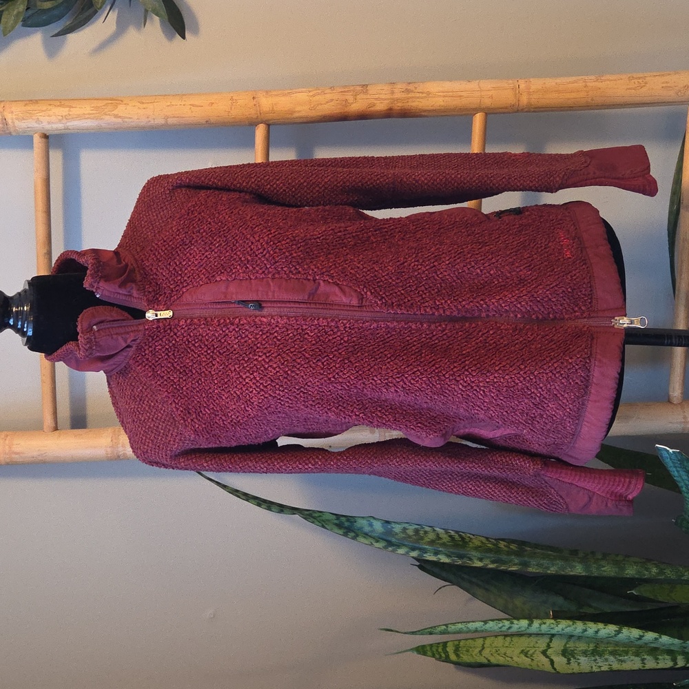 Patagonia Fleece Full Zip Maroon